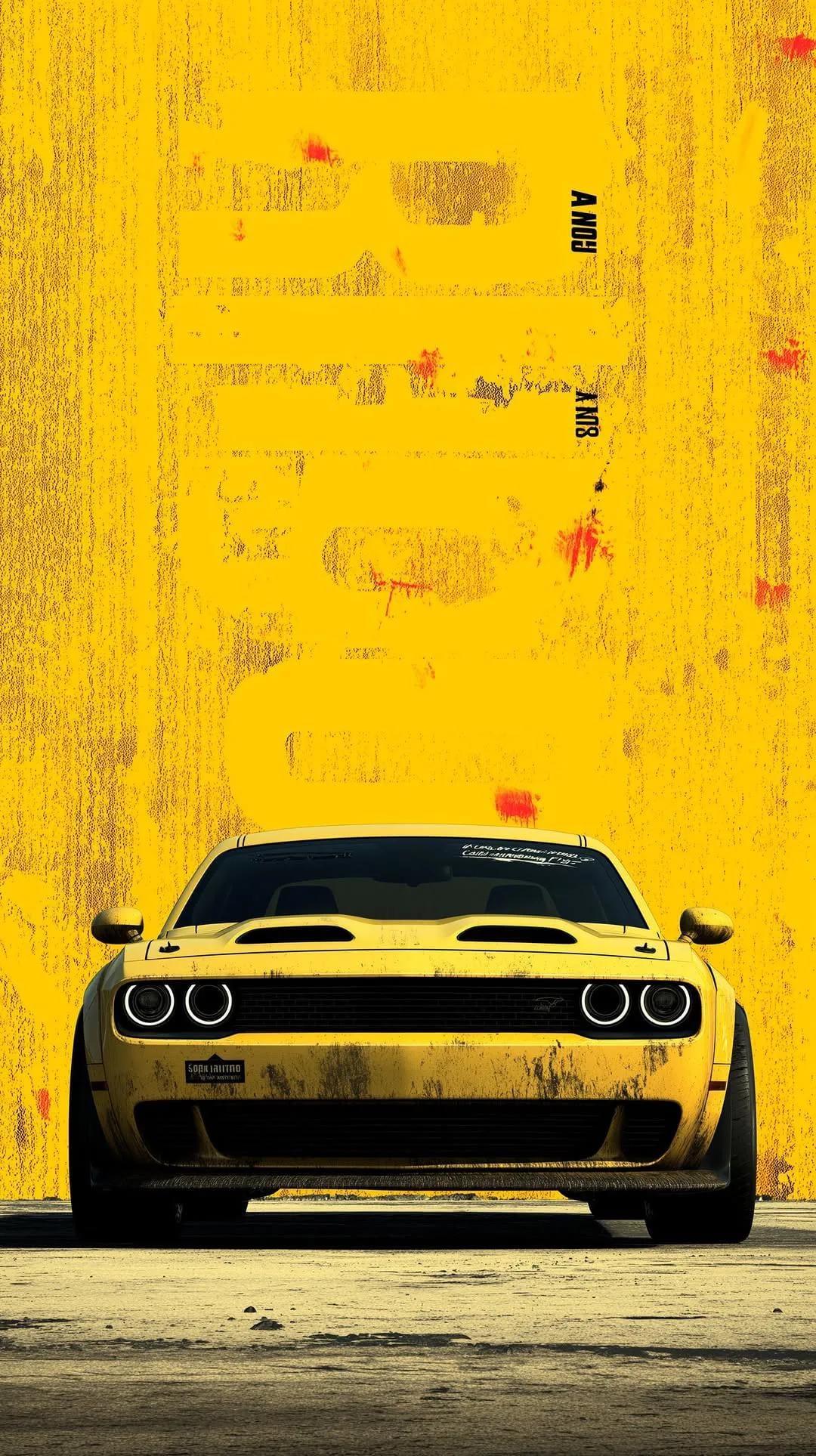 Dodge Challenger Widebody 4k wallpaper